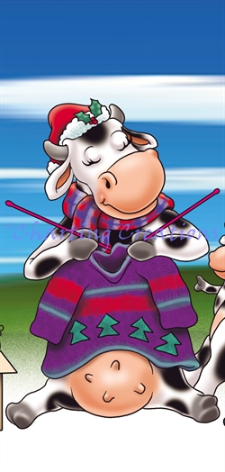Snippet Christmas Cows